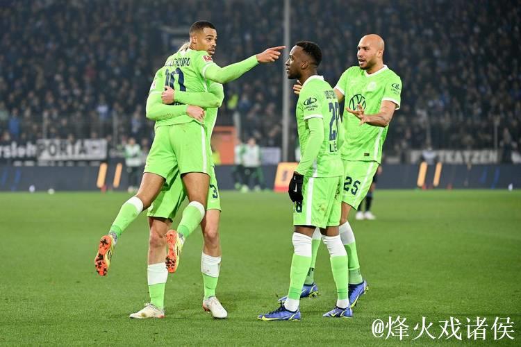 法兰克福1-1沃尔夫斯堡,岑特首开纪录,巴舒亚扳平比分 法兰克福1-1沃尔夫斯堡,岑特首开纪录,巴舒亚扳平比分